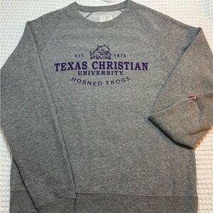 Texas Christian University Sweater Gray